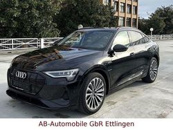 Schwarz Gebraucht 2022 Audi e-tron Sportback S-Line SUV | 41.900 € (Fairer Preis)