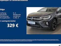 Schwarz Neu 2025 VW Taigo R-line SUV | 33.289 € (Teuer)