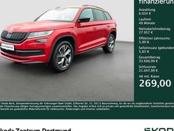 Rot Gebraucht 2021 Skoda Kodiaq SportLine SUV | 33.991 € (Fairer Preis)