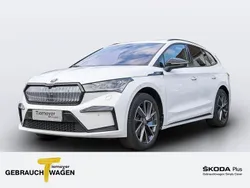 Weiß Gebraucht 2022 Skoda Enyaq iV SportLine SUV | 37.750 € (Guter Preis)