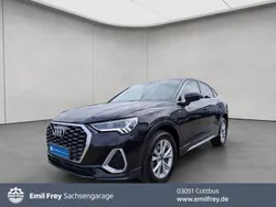 Mythosschwarz metallic Gebraucht 2024 Audi Q3 Sportback Business SUV | 33.940 € (Fairer Preis)