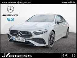 Metalliclack mountaingrau Gebraucht 2024 Mercedes A200 AMG Limousine | 37.420 € (Teuer)