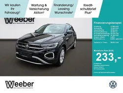 Schwarz Neu 2025 VW T-Roc Style SUV | 38.670 € (Etwas zu teuer)