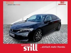 Crystal black pearl Gebraucht 2024 Honda Civic Elegance Limousine | 32.980 € (Etwas zu teuer)