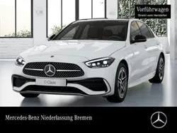 Polarweiß Gebraucht 2023 Mercedes C400 AMG Limousine | 56.490 € (Teuer)