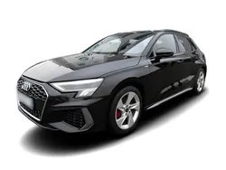 Schwarz Gebraucht 2024 Audi A3 Sportback S-Line Limousine | 41.349 € (Etwas zu teuer)