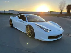 Weiß Gebraucht 2011 Ferrari 458 Coupé | 184.580 € (Superpreis)
