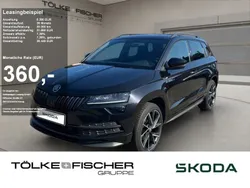 Schwarz Gebraucht 2021 Skoda Karoq SportLine SUV | 31.899 € (Etwas zu teuer)