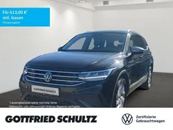 Schwarz Gebraucht 2024 VW Tiguan Allspace Life SUV | 36.950 € (Fairer Preis)