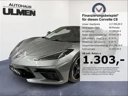 Grau Neu 2025 Corvette Stingray Cabrio | 117.450 € (Guter Preis)