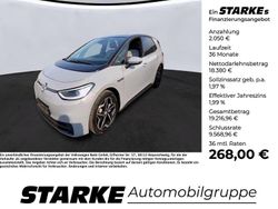 Gletscherweiß metallic Gebraucht 2021 VW ID.3 Pro Kleinwagen | 19.980 € (Guter Preis)