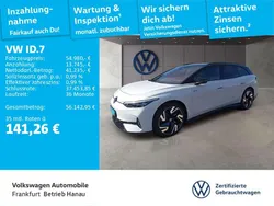 Gletscherweiß metallic/schwarz Gebraucht 2025 VW ID.7 GTX Limousine | 54.980 €