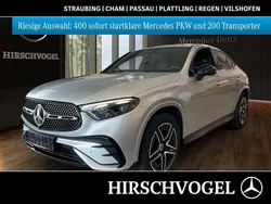 Metalliclack hightechsilber Gebraucht 2024 Mercedes GLC220 AMG line Coupé | 60.740 € (Guter Preis)