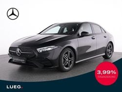 Metalliclack kosmosschwarz Gebraucht 2025 Mercedes A200 AMG Limousine | 34.345 € (Fairer Preis)