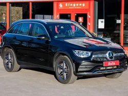 Obsidianschwarz metalliclack Gebraucht 2022 Mercedes GLC300e AMG line SUV | 38.950 € (Guter Preis)