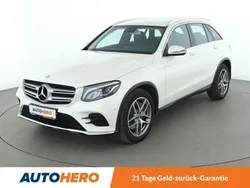 Weiß Gebraucht 2017 Mercedes GLC220 AMG line SUV | 27.500 € (Fairer Preis)
