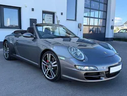 Meteorgraumetallic Gebraucht 2008 Porsche 911 Carrera 4S Cabriolet Cabrio | 55.500 € (Superpreis)