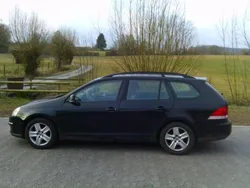 Schwarz Gebraucht 2009 VW Golf VI Kombi | 2.900 € (Superpreis)