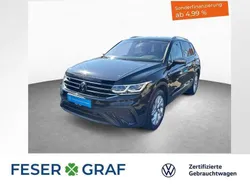 Deep black perleffekt Gebraucht 2024 VW Tiguan Allspace Life SUV | 36.440 € (Superpreis)