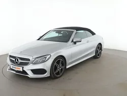 Grau Gebraucht 2017 Mercedes C200 AMG line Cabrio | 27.670 € (Fairer Preis)