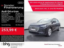 Mythosschwarz metallic Gebraucht 2023 Audi Q4 Sportback e-tron Comfort SUV | 29.890 € (Fairer Preis)