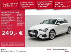 Ibisweiß Gebraucht 2021 Audi A3 Design Limousine | 20.989 € (Fairer Preis)