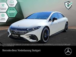 Weiß Gebraucht 2022 Mercedes EQS 53 AMG Premium Limousine | 76.990 € (Teuer)
