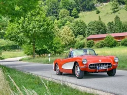 Rot Gebraucht 1957 Corvette C1 Cabrio | 119.555 €