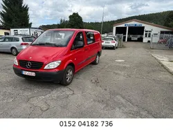 Rot Gebraucht 2008 Mercedes Vito Van / Kleinbus | 3.999 € (Superpreis)