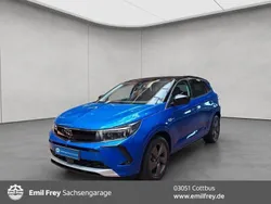 Vertigo blau metallic Gebraucht 2023 Opel Grandland X Elegance SUV | 24.940 € (Guter Preis)
