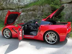 Rot Gebraucht 2016 Corvette Stingray Coupé | 49.000 € (Superpreis)
