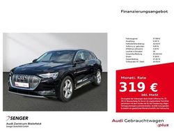 Brillantschwarz Gebraucht 2023 Audi e-tron Advanced Plus SUV | 37.880 € (Teuer)