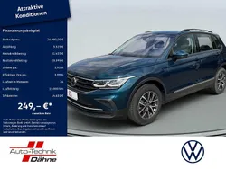Nightshade blue Gebraucht 2021 VW Tiguan Life SUV | 26.980 € (Fairer Preis)