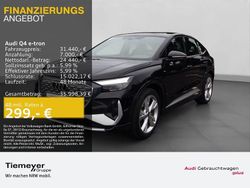 Mythosschwarz metallic Gebraucht 2022 Audi Q4 Sportback e-tron Basis SUV | 28.440 € (Fairer Preis)