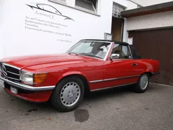 Rot Gebraucht 1987 Mercedes SL500 Cabrio | 45.900 €