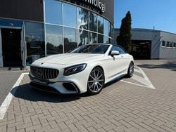 Weiß Gebraucht 2019 Mercedes S63 AMG AMG Cabrio | 157.000 €