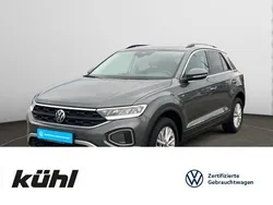 Indiumgrau metallic Gebraucht 2024 VW T-Roc Life SUV | 21.690 € (Guter Preis)