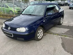 Blau Gebraucht 2001 VW Golf Cabriolet Highline Cabrio | 1.700 € (Superpreis)