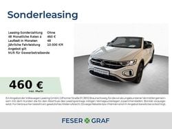 Pure white / schwarz Neu 2025 VW T-Roc Cabriolet Style Cabrio | 42.180 € (Guter Preis)