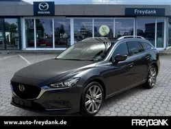 Machine grey Gebraucht 2024 Mazda 6 Exclusive-Line Kombi | 28.490 € (Fairer Preis)