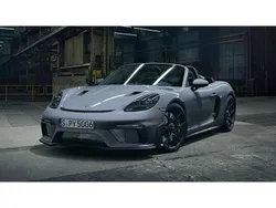 Grau Neu 2025 Porsche 718 Spyder Chrono Cabrio | 180.566 € (Guter Preis)