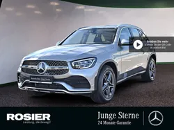 Silber Gebraucht 2021 Mercedes GLC220 AMG line SUV | 44.890 € (Teuer)