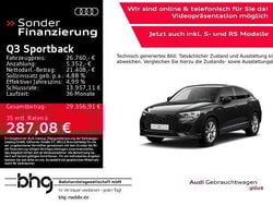 Schwarz Gebraucht 2022 Audi Q3 Sportback S-Line SUV | 26.760 € (Guter Preis)