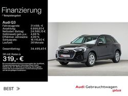 Mythosschwarz metallic (metallic) Gebraucht 2022 Audi Q3 Ambiente SUV | 31.488 € (Guter Preis)