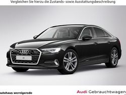 Schwarz (schwarz (mythosschwarz metallic)) Gebraucht 2024 Audi A6 Advanced Plus Limousine | 58.940 €
