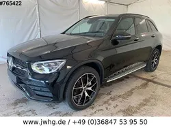 Schwarz Gebraucht 2021 Mercedes GLC300e AMG line SUV | 36.950 € (Fairer Preis)