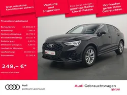 Schwarz Gebraucht 2021 Audi Q3 Sportback S-Line SUV | 34.680 € (Fairer Preis)