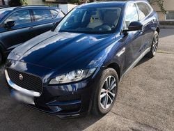 Blau Gebraucht 2019 Jaguar F-Pace Prestige SUV | 26.200 € (Fairer Preis)