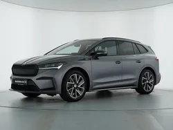 Graphitegrau metallic Gebraucht 2022 Skoda Enyaq iV SportLine SUV | 34.889 € (Guter Preis)
