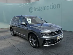 Grau Gebraucht 2021 VW Tiguan Allspace Highline SUV | 33.800 € (Fairer Preis)